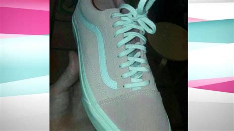 pink and white sneakers or teal and gray